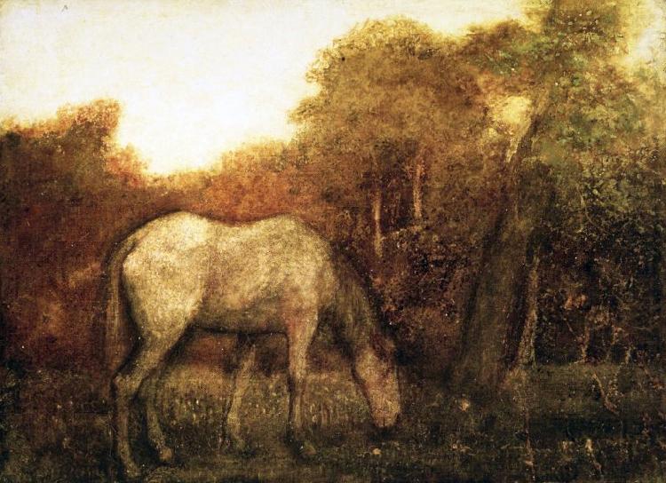 Grazing Horse, Albert Pinkham Ryder